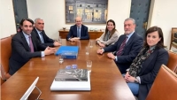 Ελληνική Ένωση Καφέ: Συνάντηση της νέας διοίκησης με τον υπουργό Οικονομικών Κωστή Χατζηδάκη
